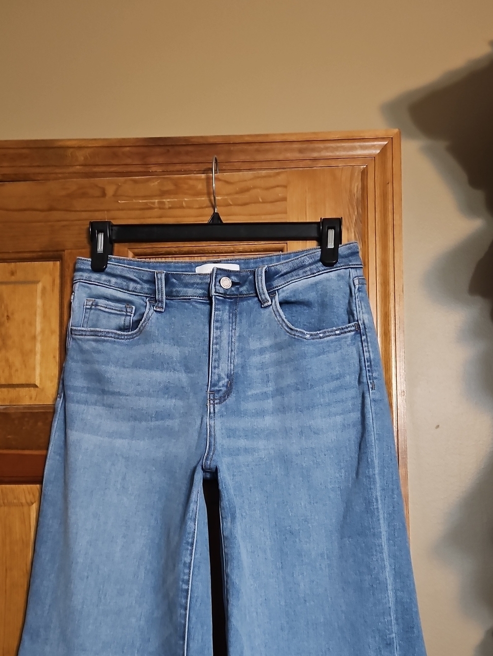 Vervet Olivia Wide-Leg High Waisted Denim Jeans - Picture 5 of 12
